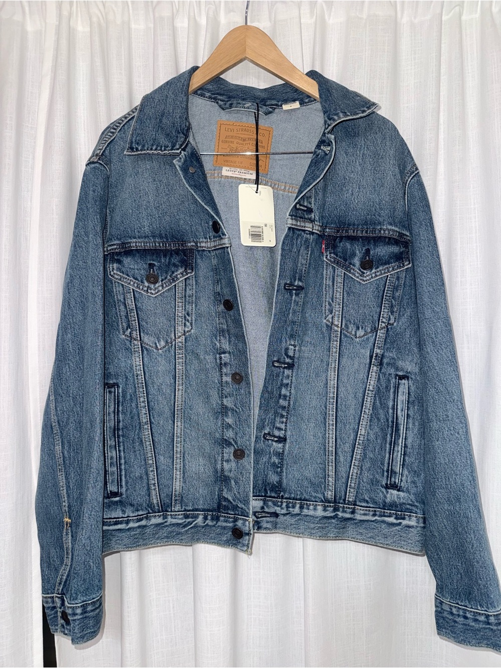 Levi's Medium Blue Denim Trucker Jacket
